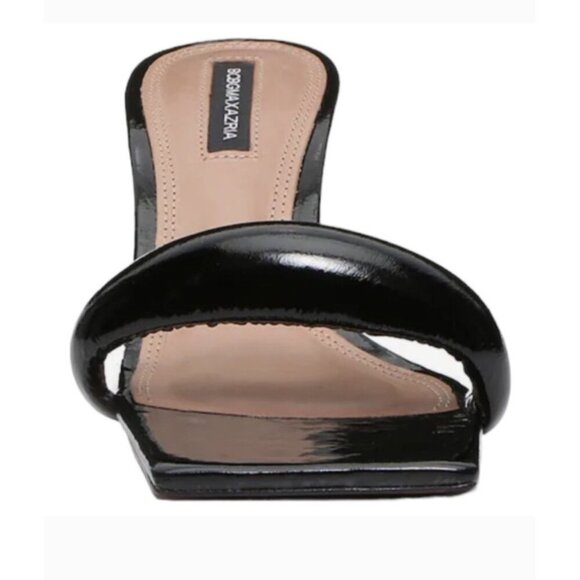 BCBGMAXAZRIA Women's Favari Mid Heel Dress Sandal Women's Shoes In Black 8.5 - Picture 4 of 14